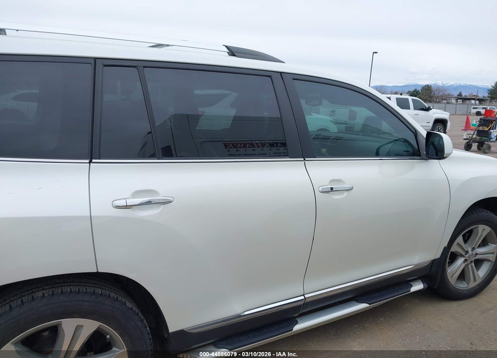 2012 TOYOTA HIGHLANDER LIMITED V6 VIN: 5TDYK3EH8CS052782