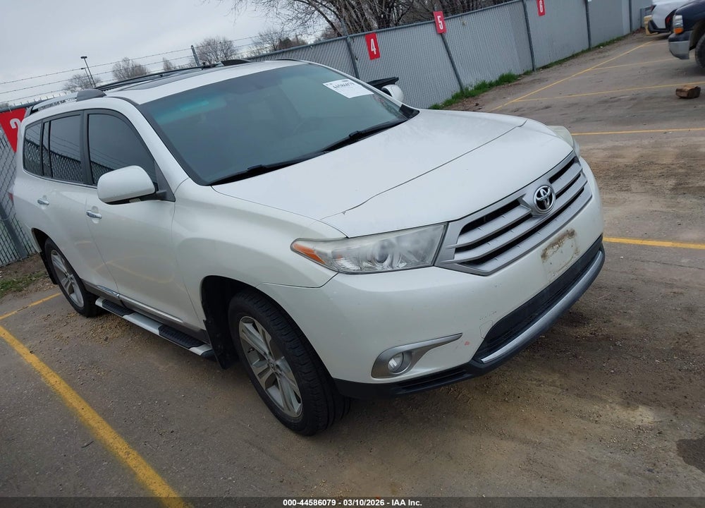 2012 TOYOTA HIGHLANDER LIMITED V6 VIN: 5TDYK3EH8CS052782