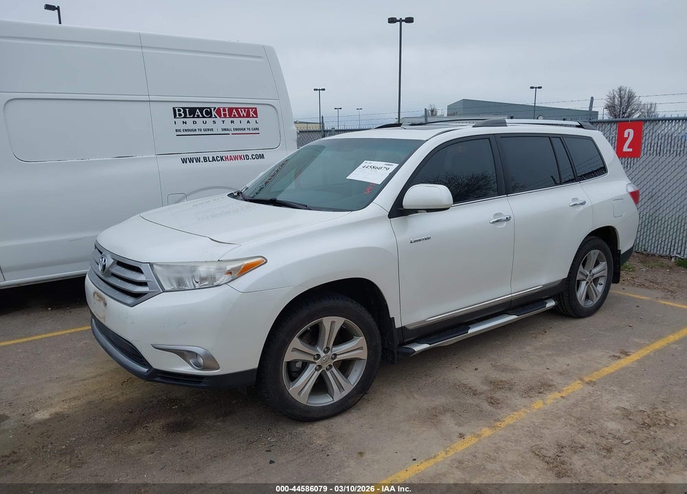 2012 TOYOTA HIGHLANDER LIMITED V6 VIN: 5TDYK3EH8CS052782