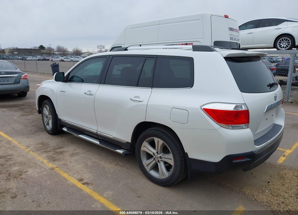 2012 TOYOTA HIGHLANDER LIMITED V6 VIN: 5TDYK3EH8CS052782