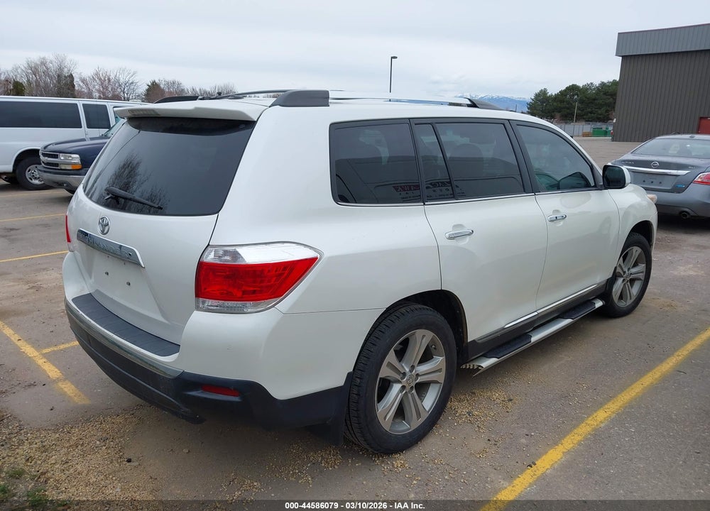 2012 TOYOTA HIGHLANDER LIMITED V6 VIN: 5TDYK3EH8CS052782