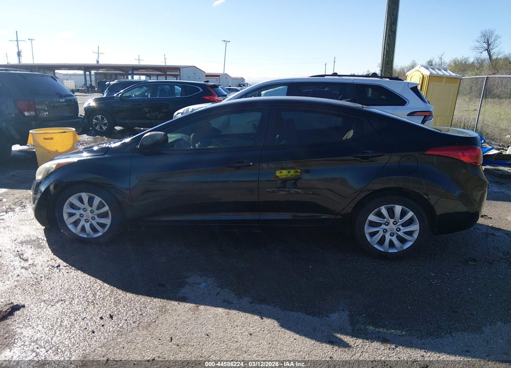 2012 HYUNDAI ELANTRA GLS VIN: 5NPDH4AE2CH141302