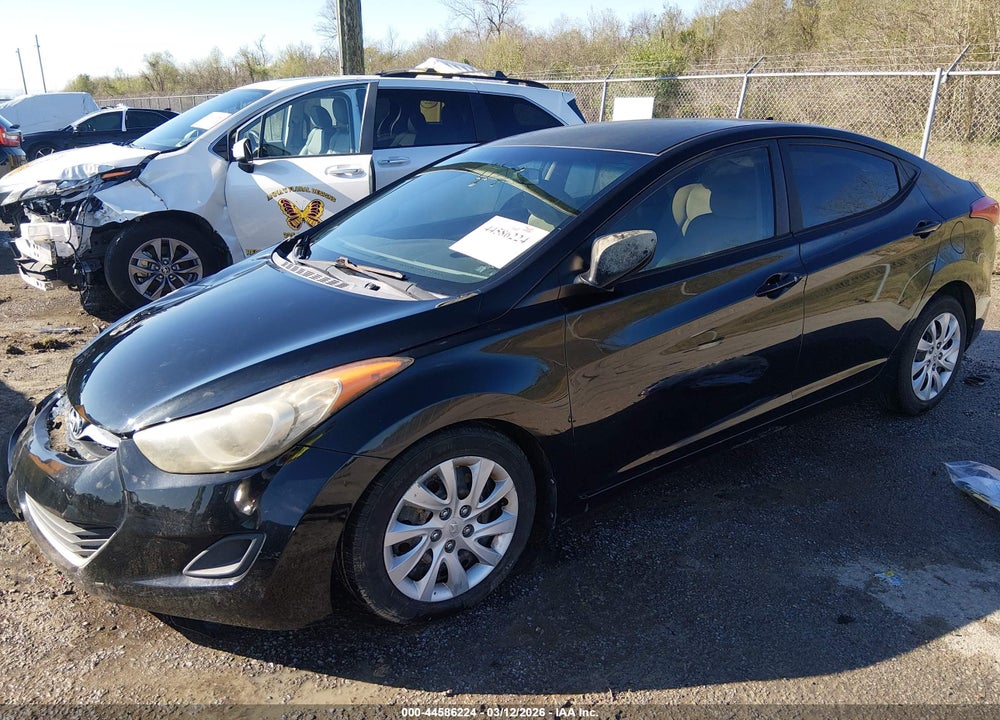 2012 HYUNDAI ELANTRA GLS VIN: 5NPDH4AE2CH141302