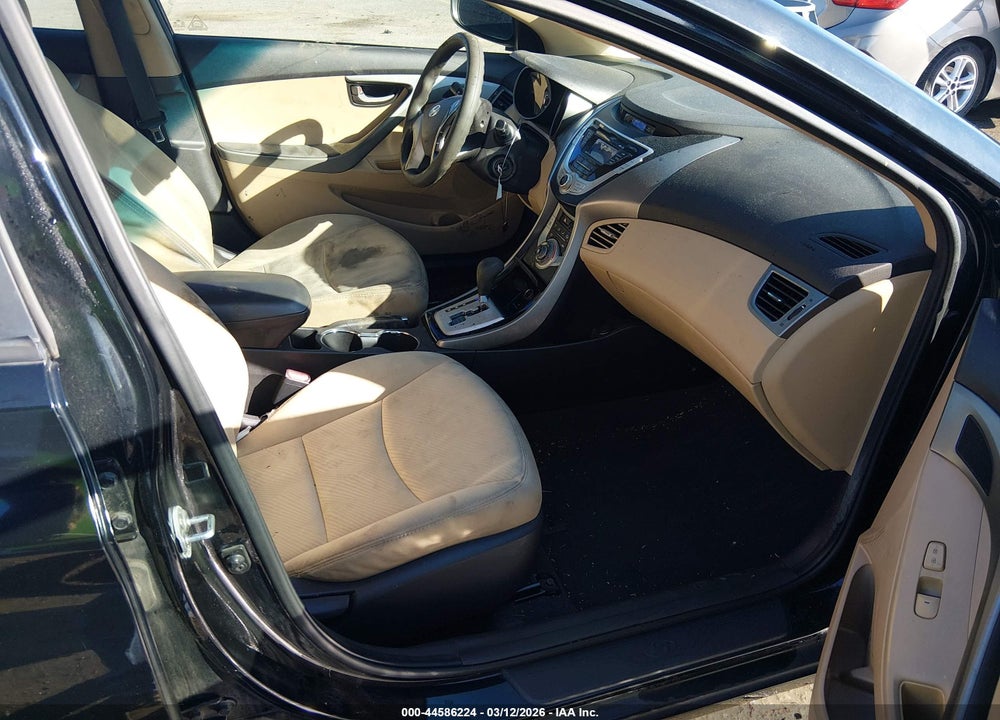 2012 HYUNDAI ELANTRA GLS VIN: 5NPDH4AE2CH141302