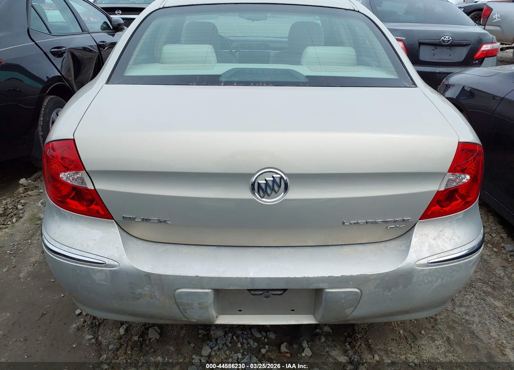 2008 BUICK LACROSSE CX VIN: 2G4WC582481244542