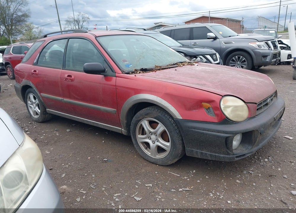 2002 SUBARU IMPREZA OUTBACK SPORT VIN: JF1GG68532H825795