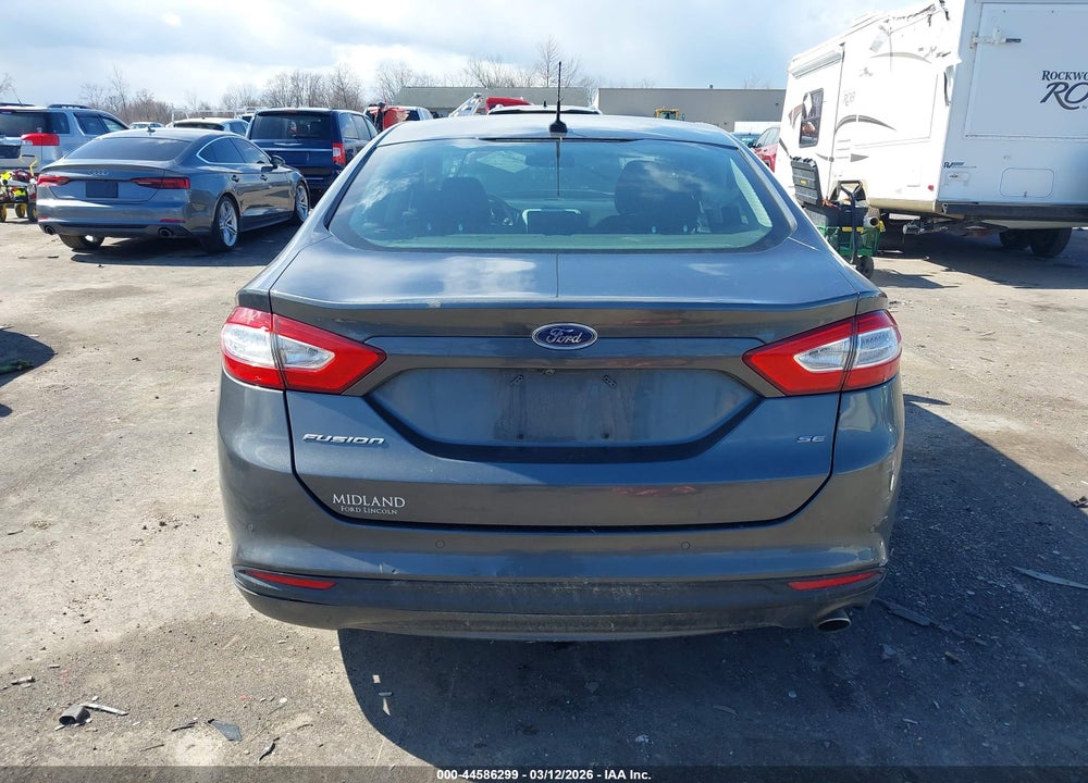 2016 FORD FUSION SE VIN: 1FA6P0H72G5130551