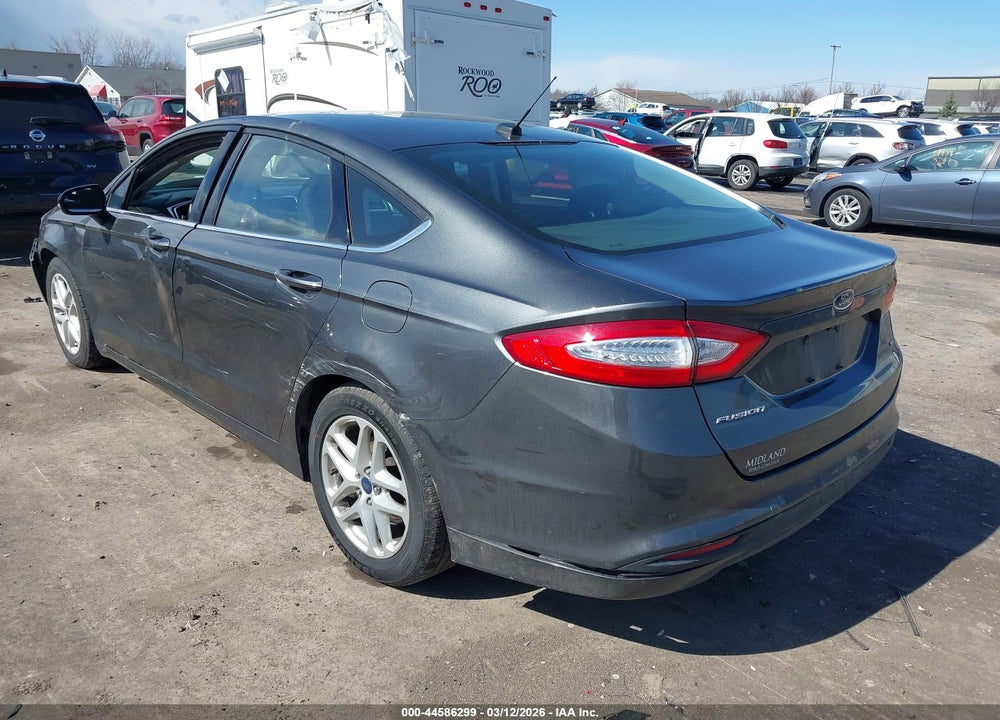 2016 FORD FUSION SE VIN: 1FA6P0H72G5130551