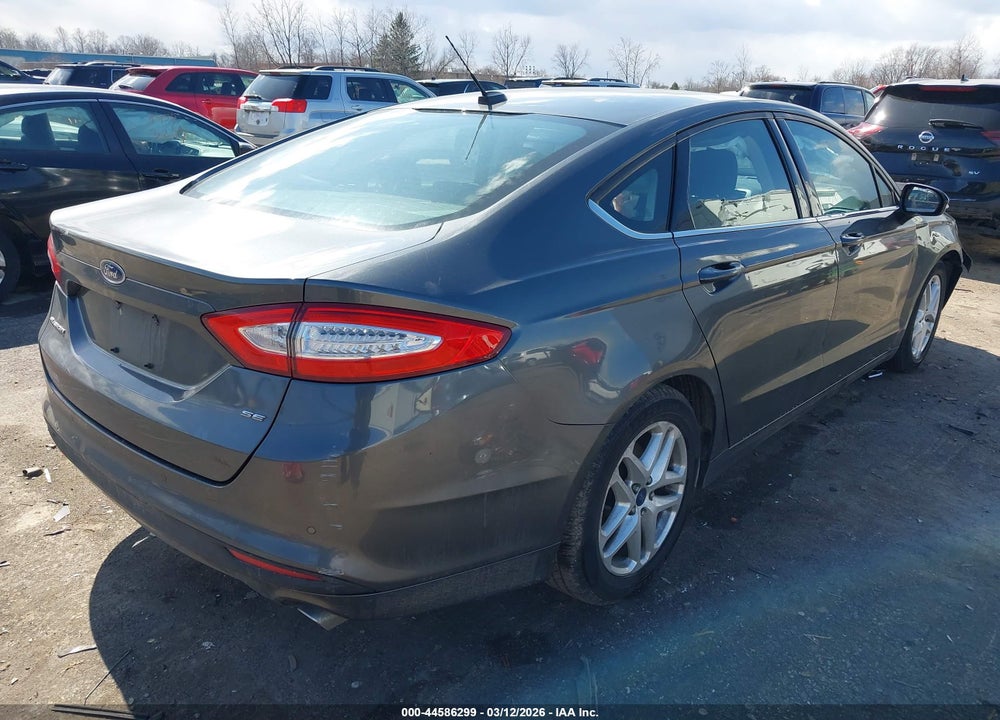 2016 FORD FUSION SE VIN: 1FA6P0H72G5130551
