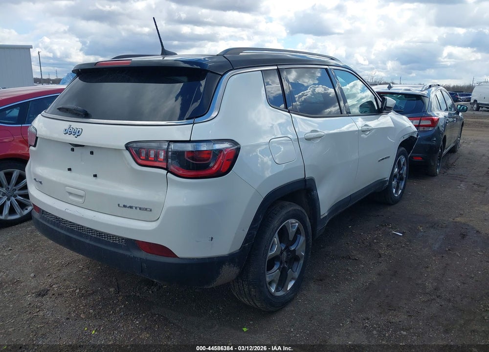 2018 JEEP COMPASS LIMITED 4X4 VIN: 3C4NJDCB8JT355106
