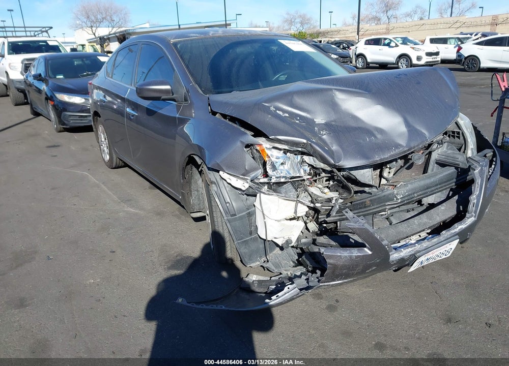2015 NISSAN SENTRA S VIN: 3N1AB7AP6FY337440