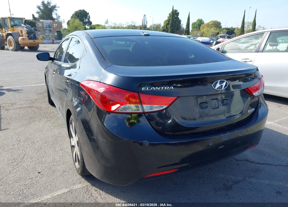 2012 HYUNDAI ELANTRA LIMITED (ULSAN PLANT) VIN: KMHDH4AE8CU268489
