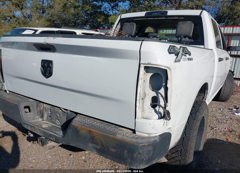 2017 RAM 1500 TRADESMAN  4X4 5'7 BOX VIN: 3C6RR7KT3HG555956