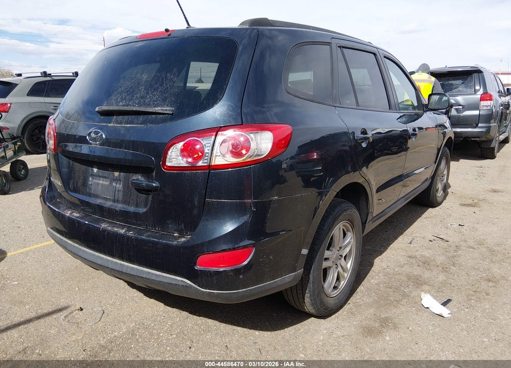 2012 HYUNDAI SANTA FE GLS VIN: 5XYZG3AB6CG095196
