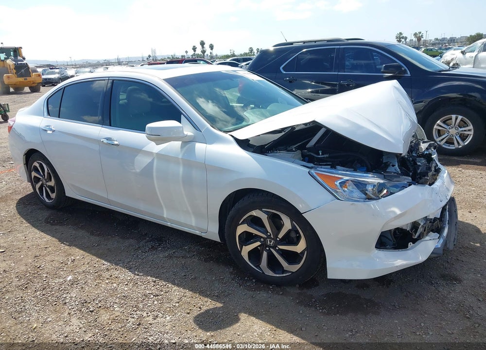 2016 HONDA ACCORD EX-L V-6 VIN: 1HGCR3F80GA009854