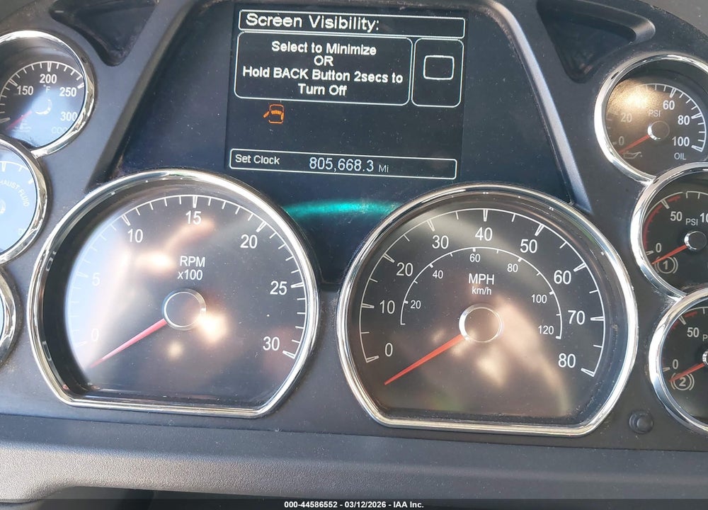 2019 PETERBILT 567 VIN: 1XPCDP9X9KD273426