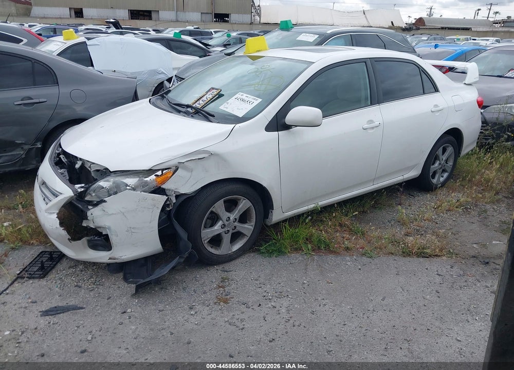 2013 TOYOTA COROLLA LE VIN: 5YFBU4EE0DP075494