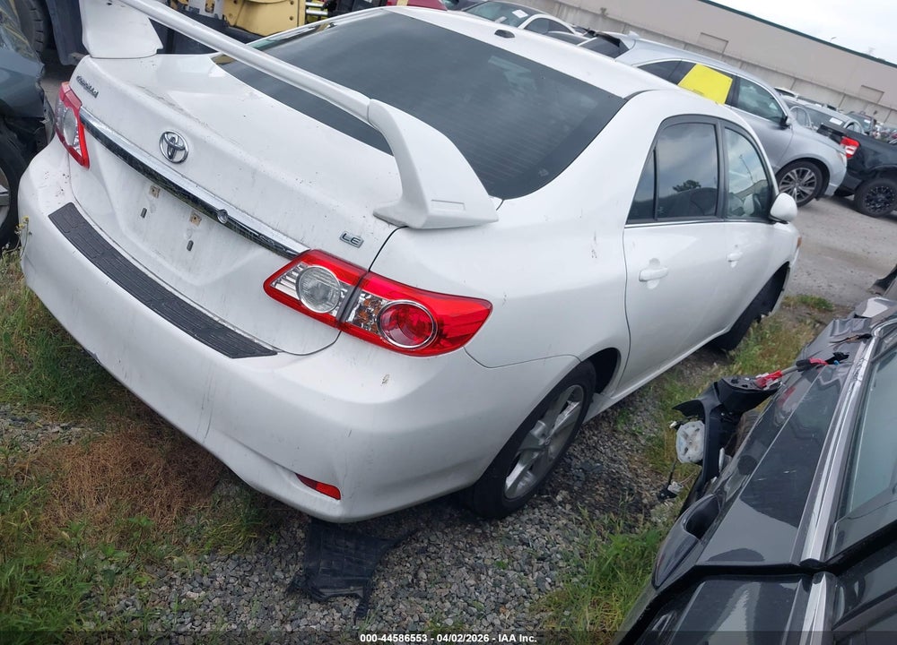 2013 TOYOTA COROLLA LE VIN: 5YFBU4EE0DP075494