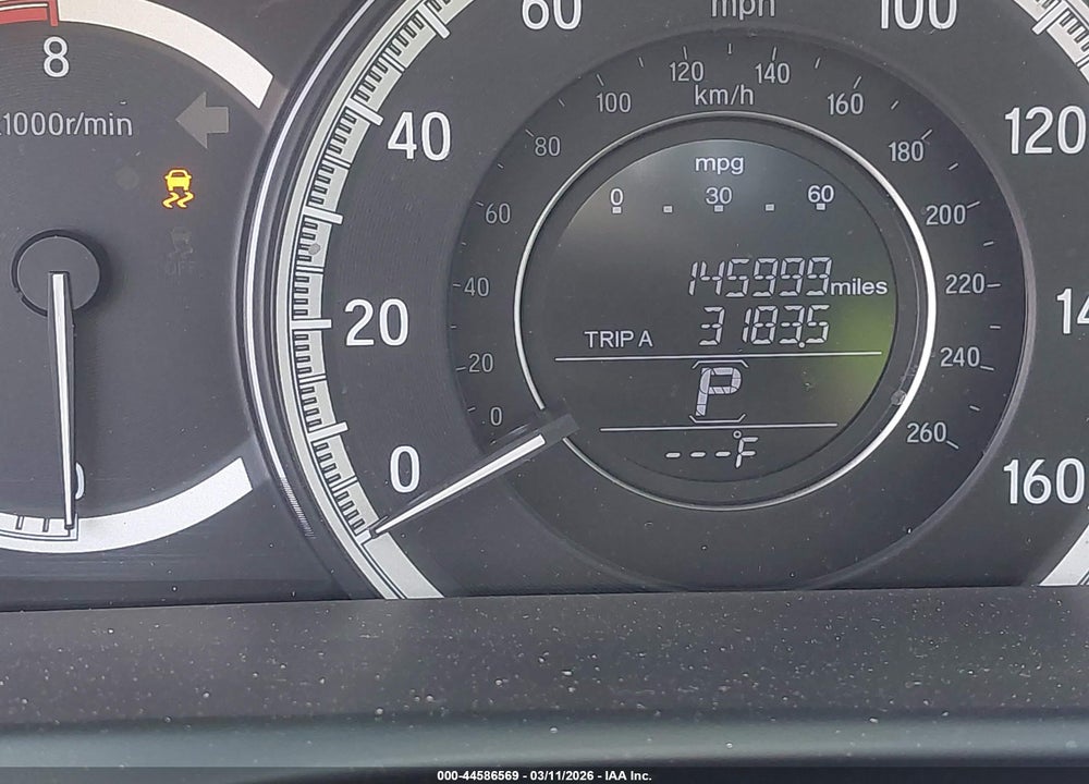 2016 HONDA ACCORD EX-L VIN: 1HGCR2F86GA243846