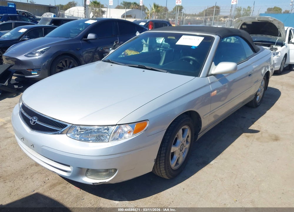 2001 TOYOTA CAMRY SOLARA SLE V6 VIN: 2T1FF28P51C539937