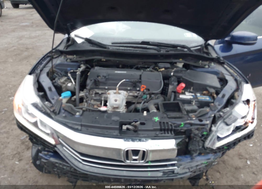 2016 HONDA ACCORD EX-L VIN: 1HGCR2F92GA036945
