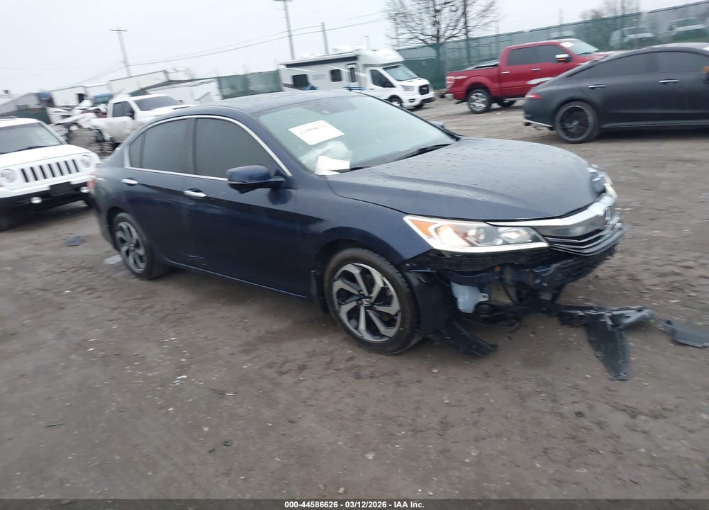 2016 HONDA ACCORD EX-L VIN: 1HGCR2F92GA036945