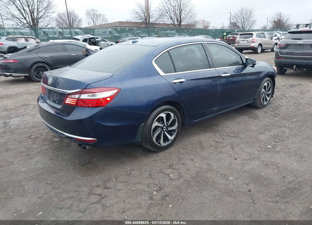 2016 HONDA ACCORD EX-L VIN: 1HGCR2F92GA036945