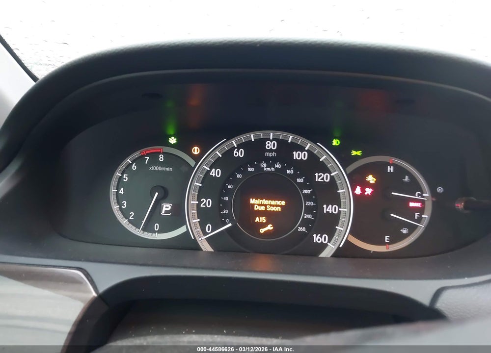 2016 HONDA ACCORD EX-L VIN: 1HGCR2F92GA036945