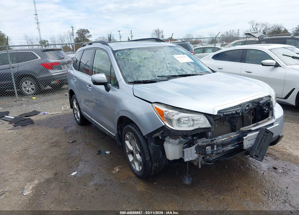 2016 SUBARU FORESTER 2.5I TOURING VIN: JF2SJAXC8GH486467