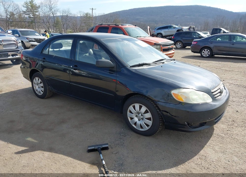 2003 TOYOTA COROLLA LE VIN: JTDBR32E430036352
