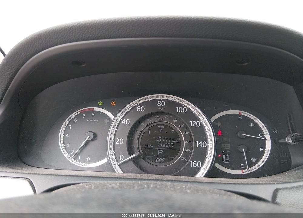 2013 HONDA ACCORD LX VIN: 1HGCR2F36DA048460