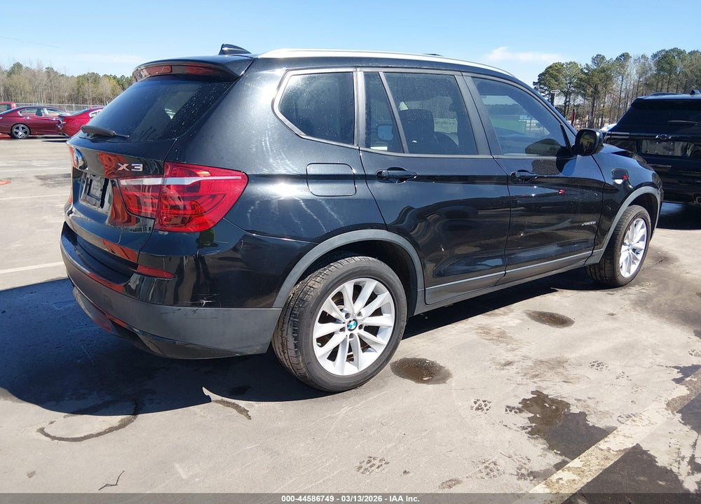 2014 BMW X3 XDRIVE28I VIN: 5UXWX9C51E0D41160