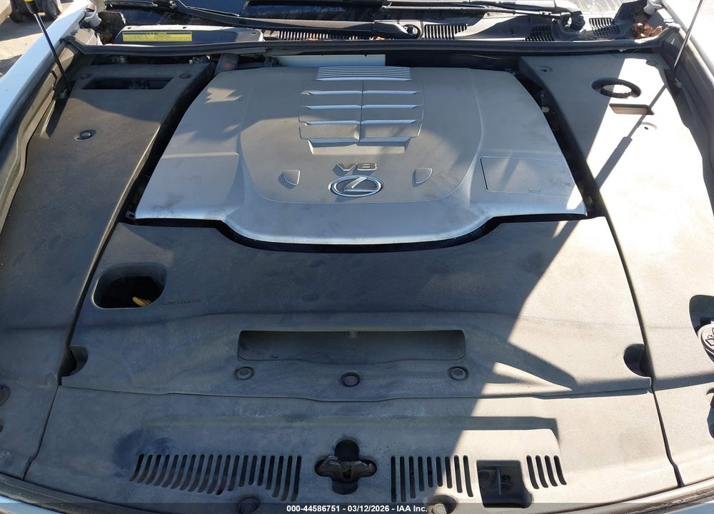 2012 LEXUS LS 460 VIN: JTHBL5EF0C5112474