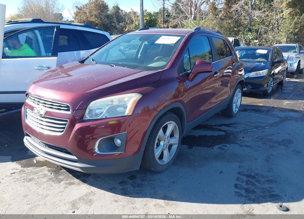 2016 CHEVROLET TRAX LTZ VIN: 3GNCJMSB7GL166486