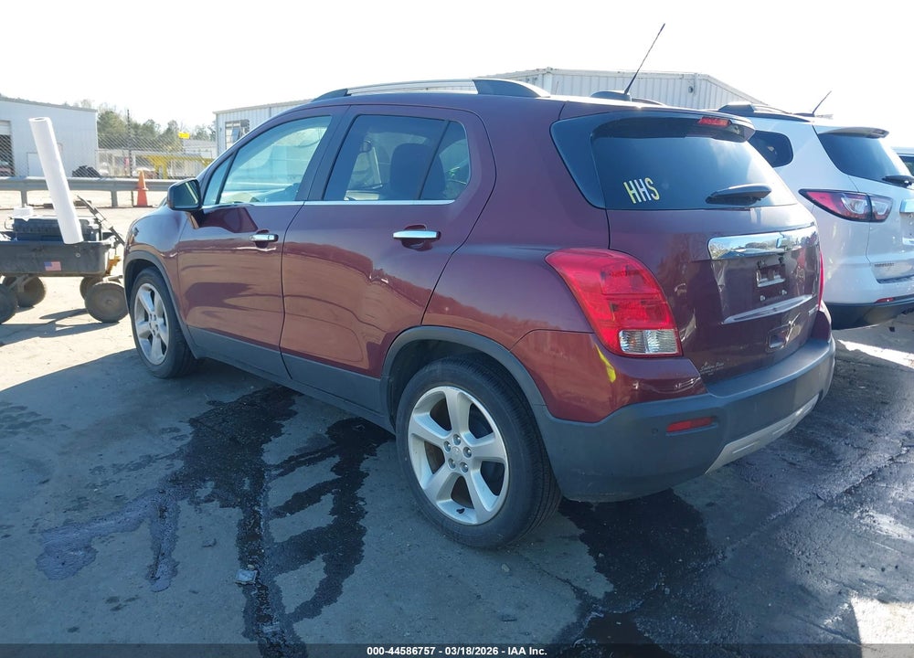 2016 CHEVROLET TRAX LTZ VIN: 3GNCJMSB7GL166486