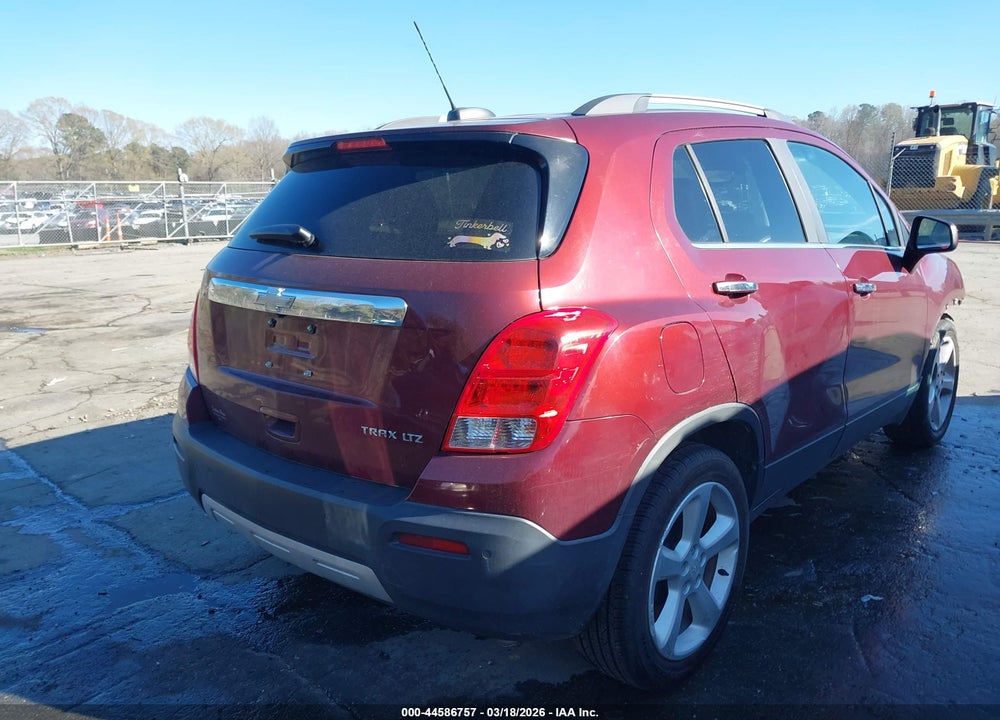 2016 CHEVROLET TRAX LTZ VIN: 3GNCJMSB7GL166486