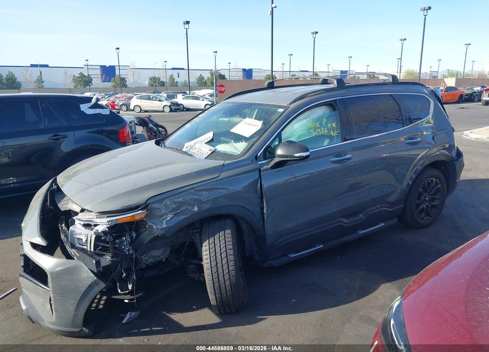 2022 HYUNDAI SANTA FE XRT VIN: 5NMS64AJXNH395169