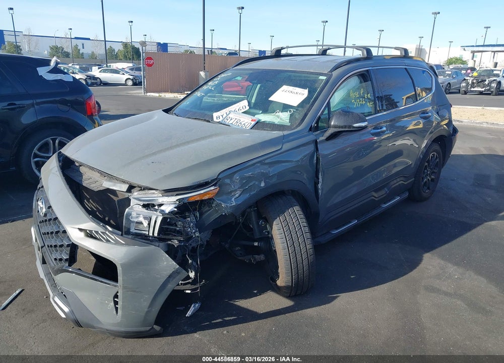 2022 HYUNDAI SANTA FE XRT VIN: 5NMS64AJXNH395169