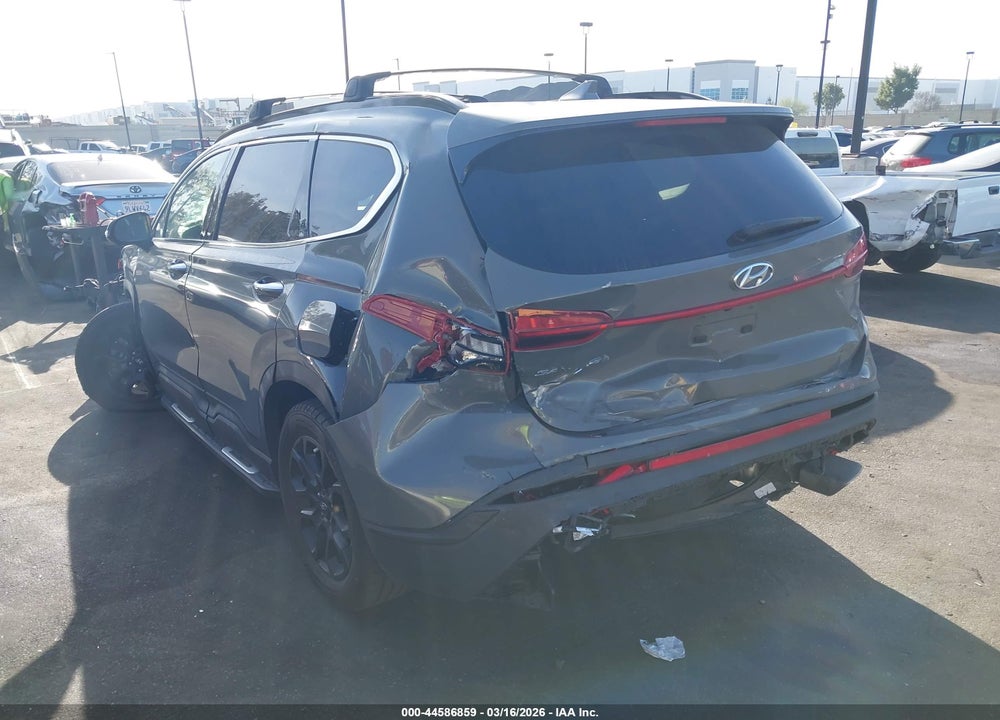 2022 HYUNDAI SANTA FE XRT VIN: 5NMS64AJXNH395169