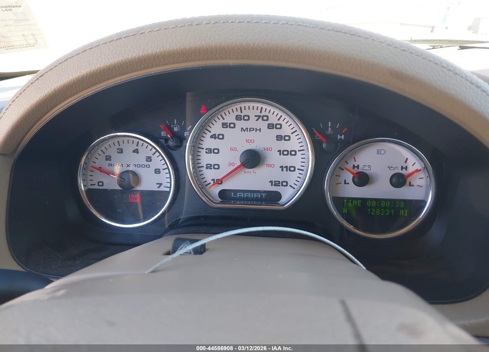 2005 FORD F-150 LARIAT/XLT VIN: 1FTPW12585KD36325