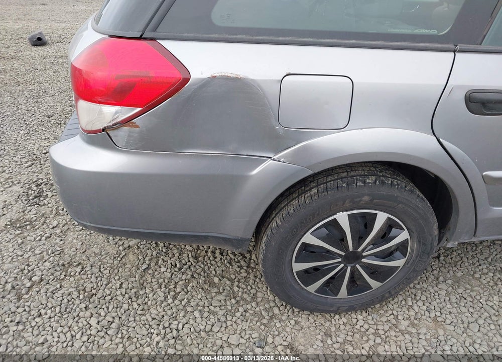 2008 SUBARU OUTBACK VIN: 4S4BP60C887329982