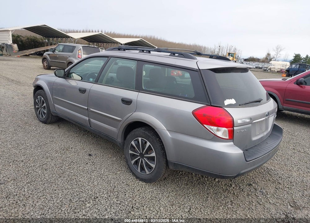 2008 SUBARU OUTBACK VIN: 4S4BP60C887329982