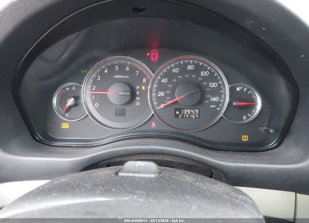 2008 SUBARU OUTBACK VIN: 4S4BP60C887329982