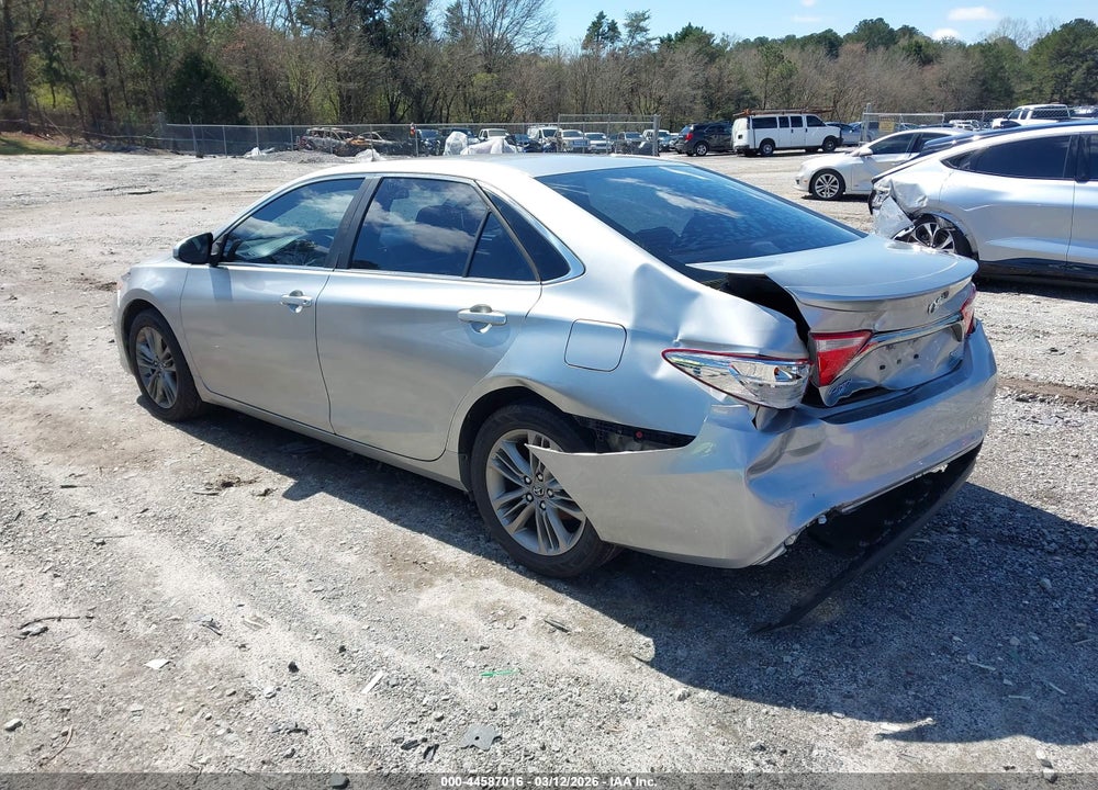 2015 TOYOTA CAMRY SE VIN: 4T1BF1FK2FU078461