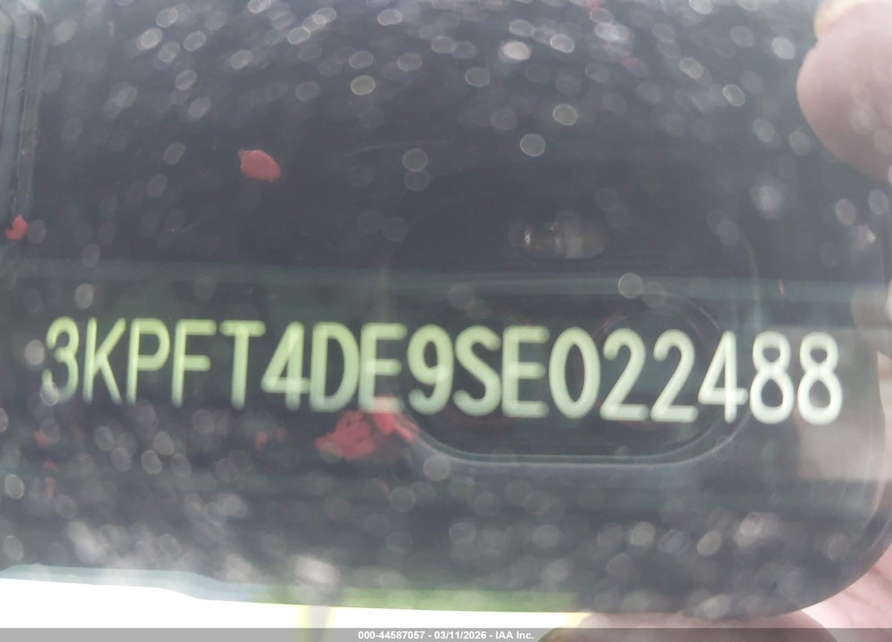2025 KIA K4 LXS VIN: 3KPFT4DE9SE022488