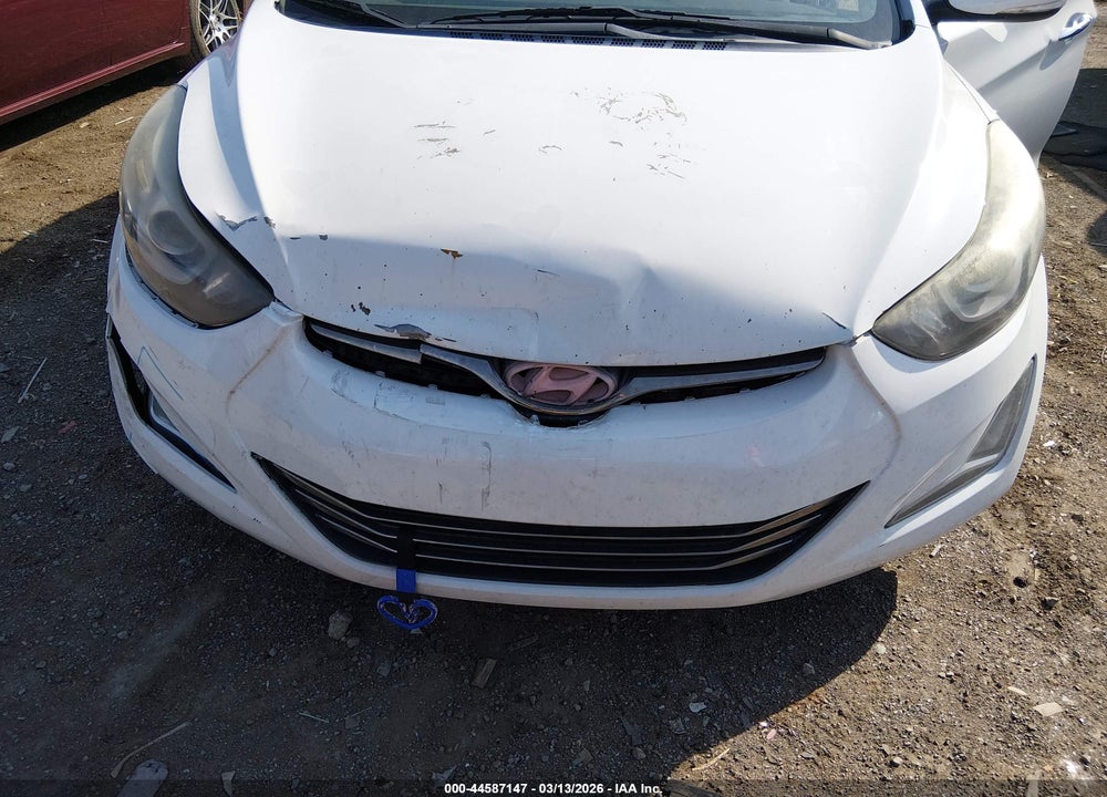 2015 HYUNDAI ELANTRA LIMITED VIN: 5NPDH4AE6FH586095