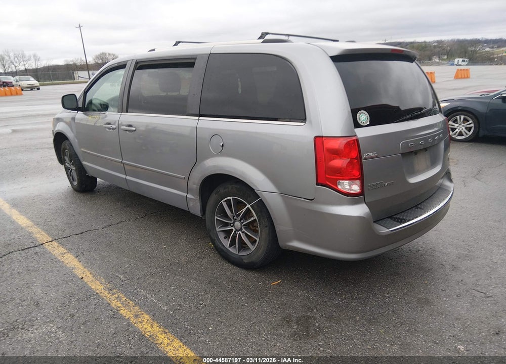 2017 DODGE GRAND CARAVAN SXT VIN: 2C4RDGCG7HR813348