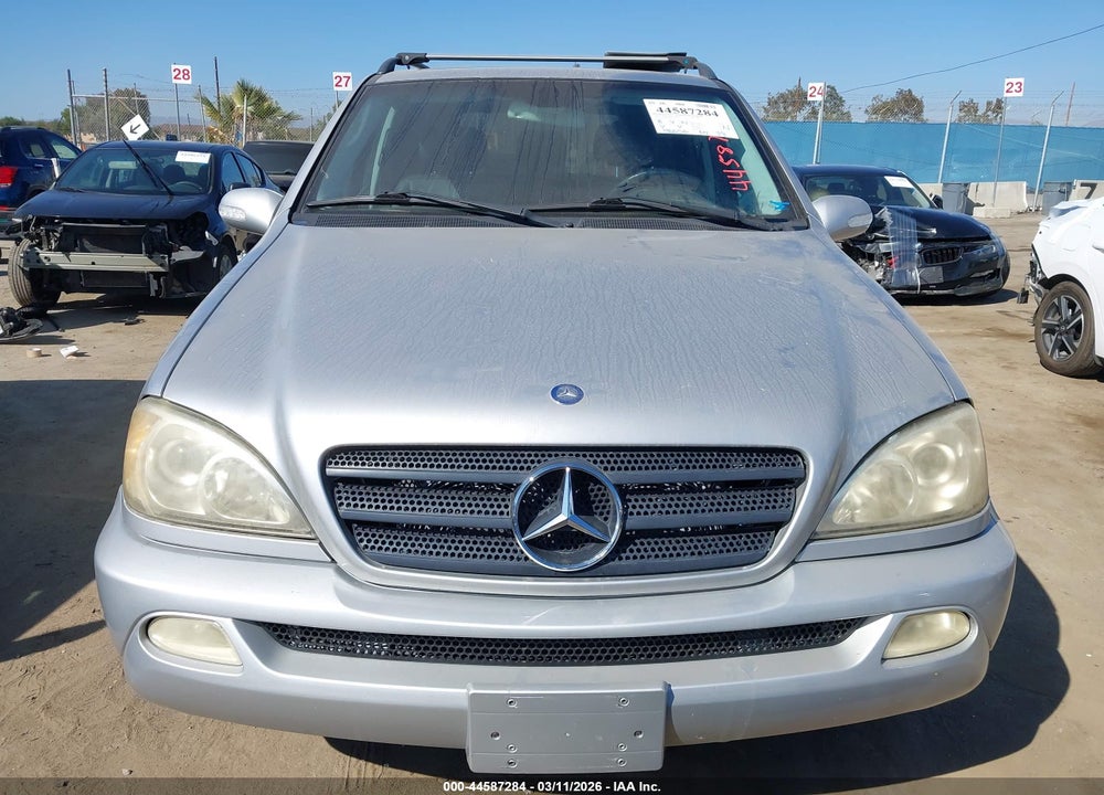 2002 MERCEDES-BENZ ML 320 VIN: 4JGAB54E62A313015