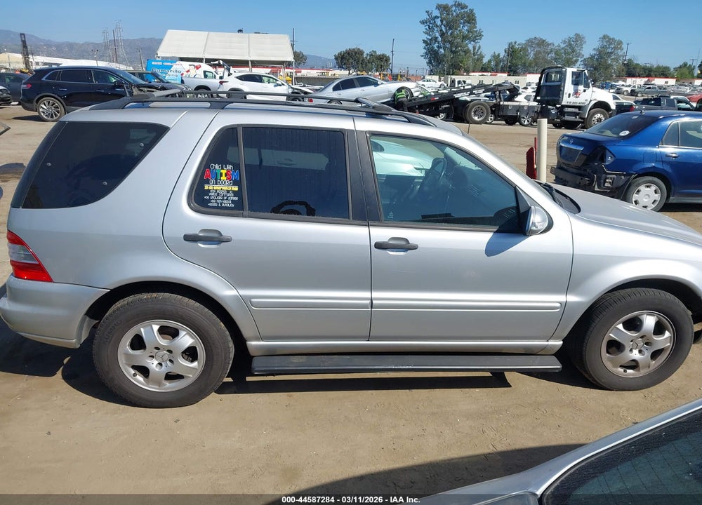 2002 MERCEDES-BENZ ML 320 VIN: 4JGAB54E62A313015