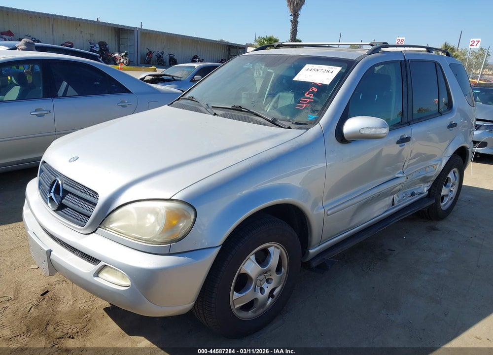 2002 MERCEDES-BENZ ML 320 VIN: 4JGAB54E62A313015